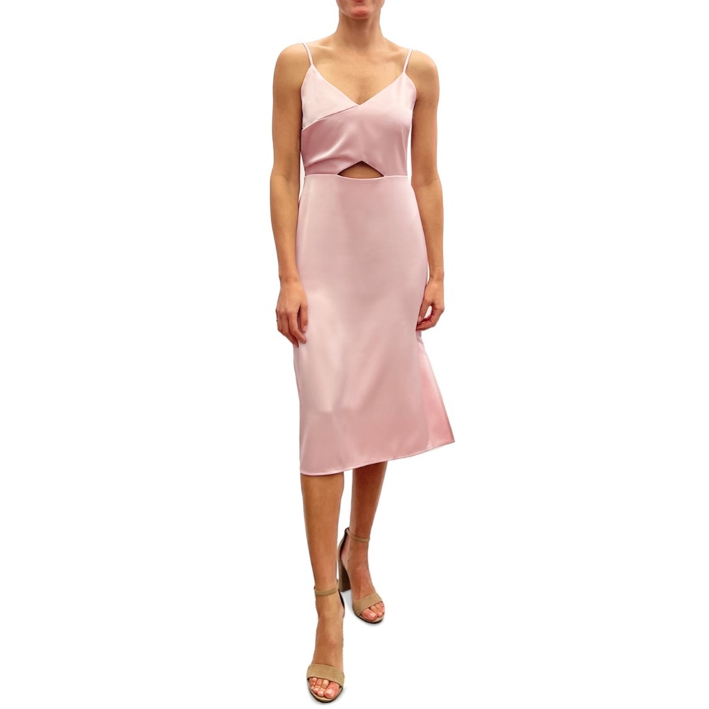 Sam Edelman Cut-Out Calf Midi Dress - Size 10